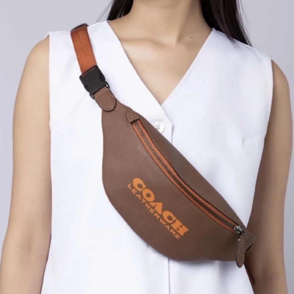 New Coach Leatherwear Charter belt bag